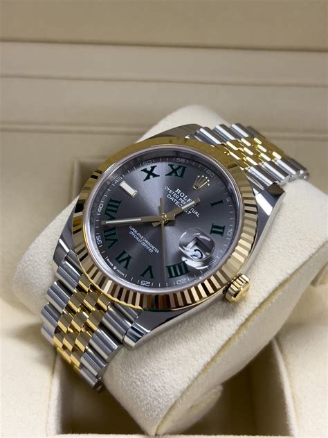 rolex wimbledon datejust jubilee|rolex datejust wimbledon two tone.